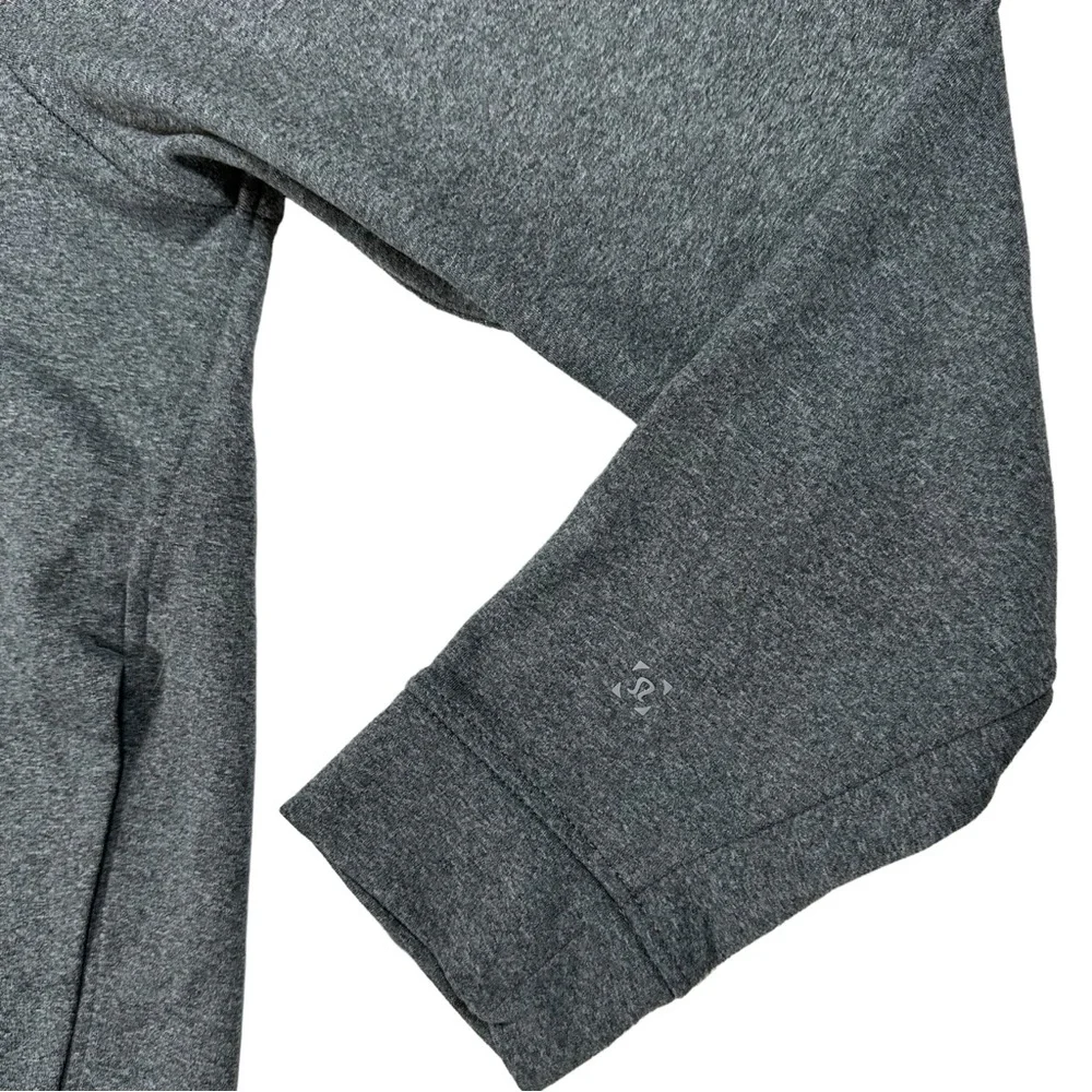 Lululemon City Sweat Pullover‎ Hoodie *Thermo Heathered Coal Size Medium